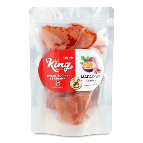 Маракуйя King nafoods сушена 300г