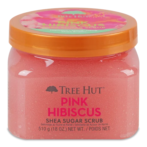 Скраб Для Тіла Цукровий Pink Hibiscus Tree Hut, В/ґ, 510г