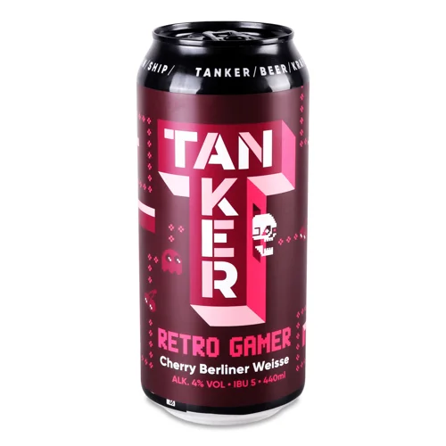 Пиво Tanker Retro Gamer фруктове з/б 0,44л