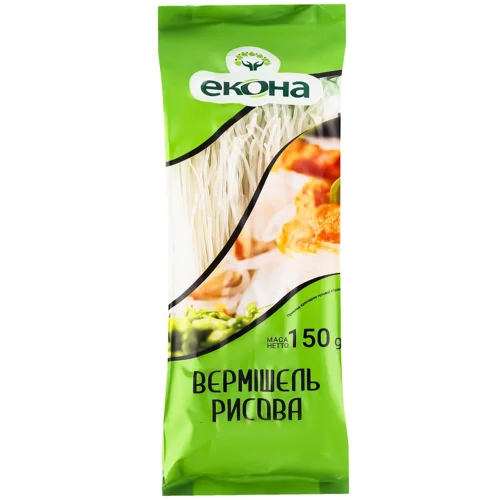 Макаронні вироби Екона вермішель рисова 150г