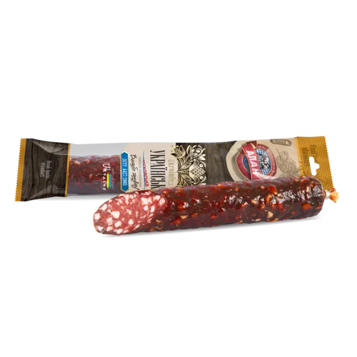 Ковбаса Українська Алан Сирокопчена, кг