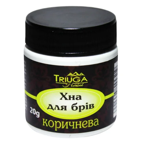 Хна для брів Triuga коричнева 20г