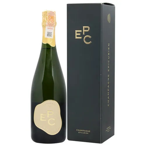 Шампанське EPC Blanc de Blancs біле брют 12,5% 0,75л