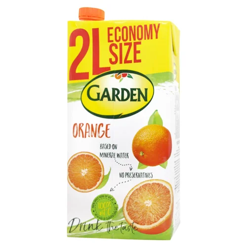Напій соковмісний Garden апельсин 2л