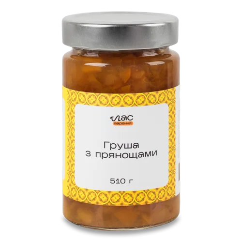 Джем Груша З Прянощами, c/б 510г
