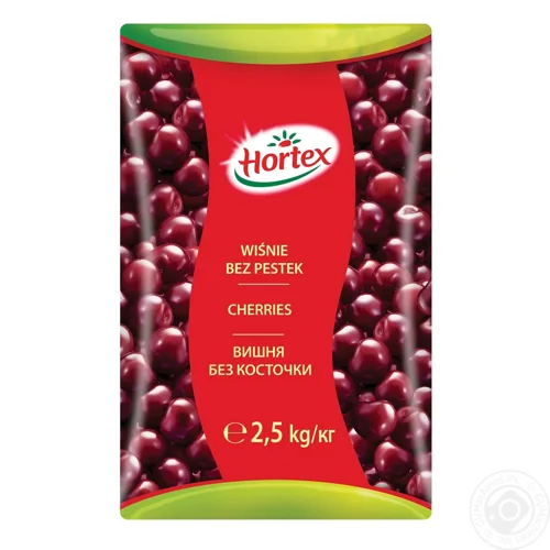 Вишня Hortex без кісточки заморожена 2,5кг