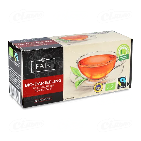 Чай Westminster «Дарджилінг»/«Ерл Грей»/зелений, 25шт/уп