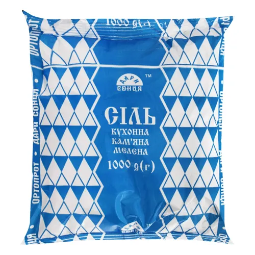 Сіль кухонна кам'яна мелена Дару Сонця м/у 1000г