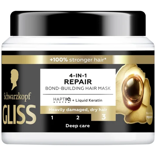 Маска для волосся Gliss Repair 4в1 400мл