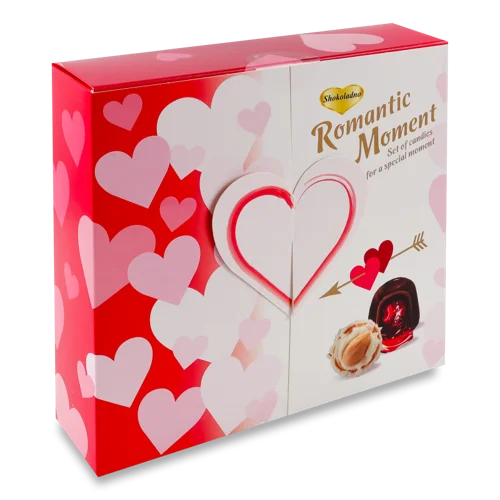 Цукерки Романтичний Момент Шоколадно, к/у, 220г