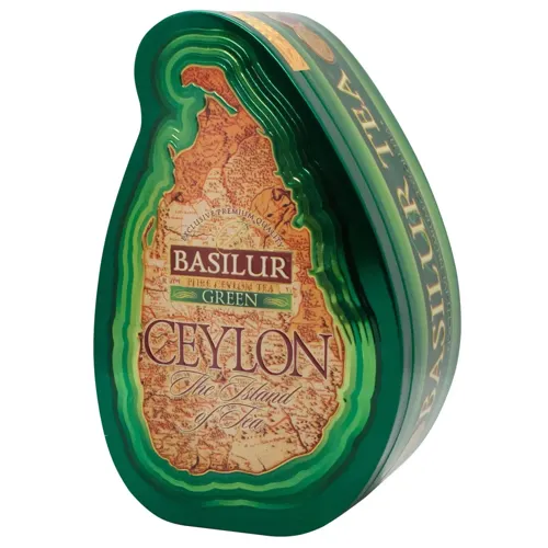 Чай Basilur Ceylon the Island of Tea зелений 100г