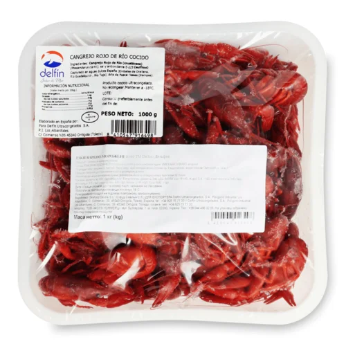 Раки Delfin варено-морожені 40/60 1кг