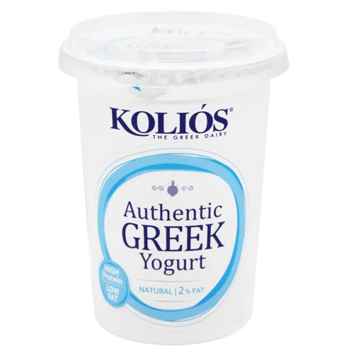 Йогурт грецький 2% Kolios 500г стакан