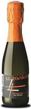 Вино ігристе La Tordera Prosecco Treviso Doc Spumante Brut біле брют 0.2л 11.5%