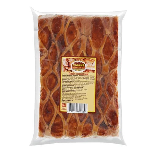 Пиріг з повидлом Добрий м/у 0.5кг