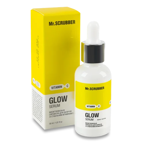 Сироватка Для Обличчя Висвітлювальна З Вітаміном C Glow Vitamin C Mr.Scrubber 30мл