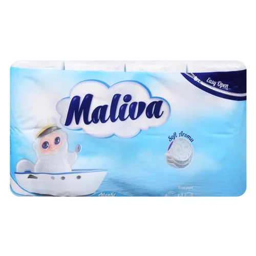 Туалетний папір Maliva Атлантік 3-шаровий 8шт