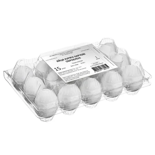 Яйця курячі Овостар харчові оброблені С1 300шт