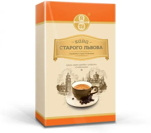 Кава Кава Старого Львова 200г “Сніданкова” мелена