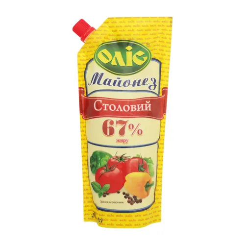 Майонез 67% Столовий Оліс д/п 300г