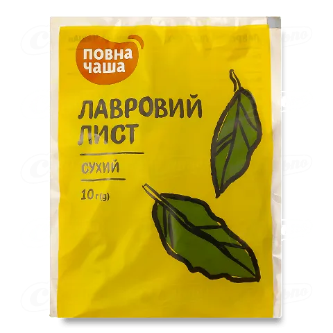 Лист лавровий «Повна Чаша» п/е, 10г
