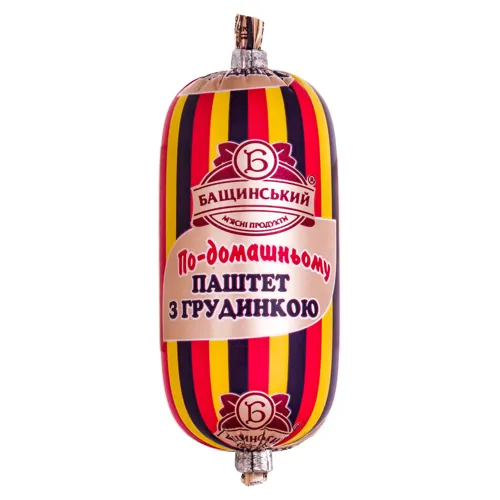 Паштет з грудинкою По-домашньому Бащинський м/у 125г