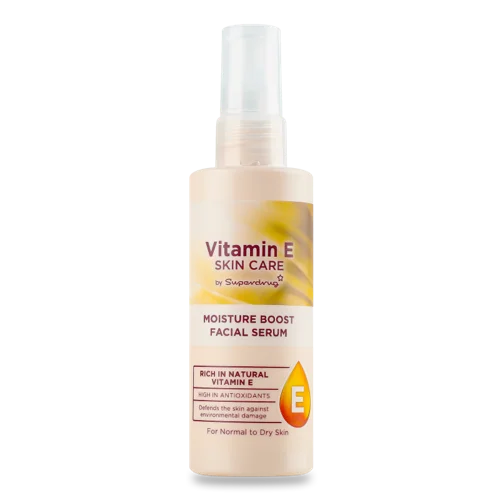 Сироватка Для Обличчя Для Нормальної Сухої Шкіри Vitamin E Superdrug, 100мл