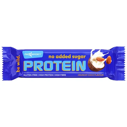 Батончик протеїновий MaxSport з кокосовою стружкою, мигдалем та молочним шоколадом 40г