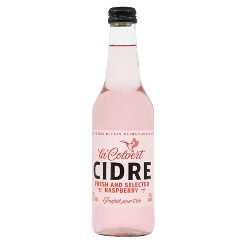 Сидр La Colvert Raspberry 5,5% 0,33л