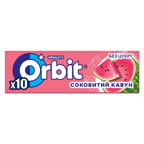 Жувальна гумка Orbit Соковитий кавун 14г