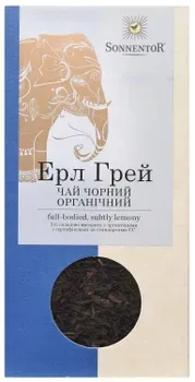 Чай Sonnentor чорний органічний Ерл Грей 90г