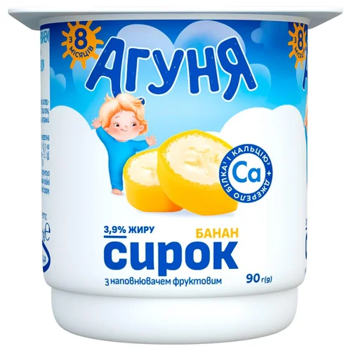Сирок Агуня Банан 3,9% 90г