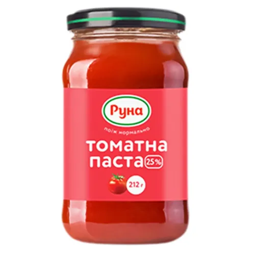 Томатна паста Руна 212г
