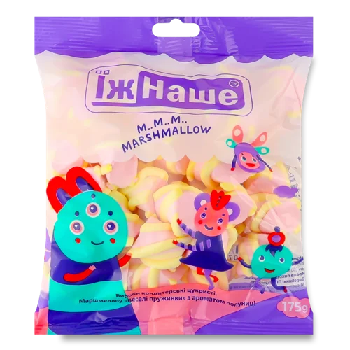 Маршмеллоу З Ароматом Полуниці, В/ґ, К/у 175г