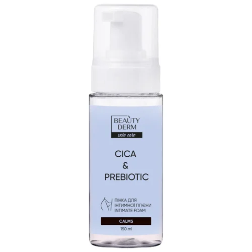 Пінка для інтимної гігієни Beauty Derm Cica and Prebiotic 150мл