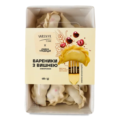 Вареники з Вишнею ВАРЕНИК TIME к/у 400г