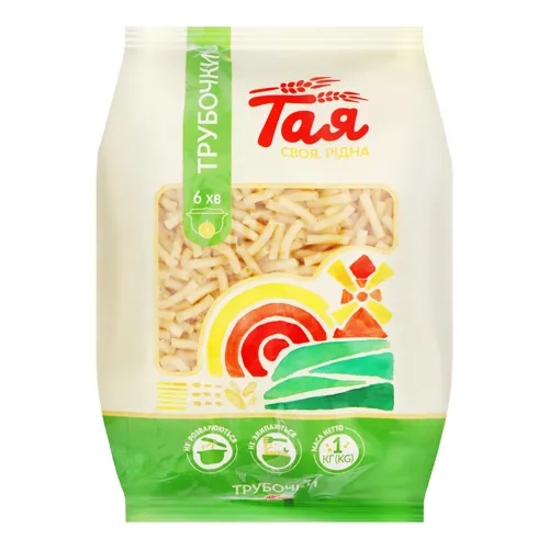 Вироби макаронні Трубочки Тая м/у 1кг