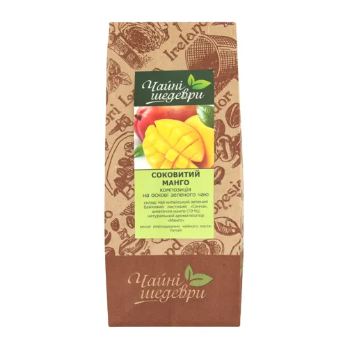Композиція на основі зеленого чаю Соковитий манго Чайні шедеври