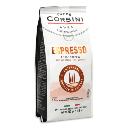 Кава мелена Caffe Corsinii Espresso смажена 250г
