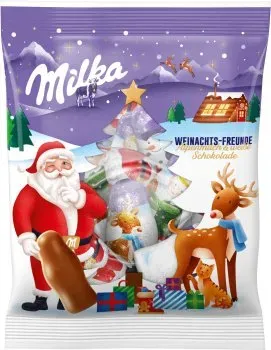 Шоколад молочний Milka з білим шоколадом 50%, 120г