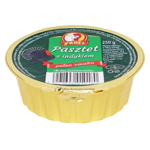 Паштет Profi з м'ясом індика та свининою 250г
