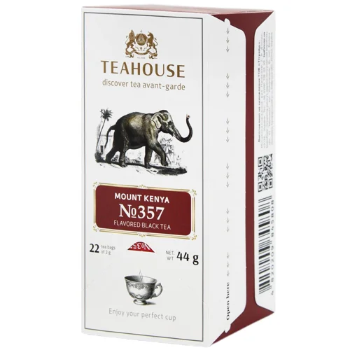 Чай чорний Teahouse Маунт Кенія №357 2г*22шт