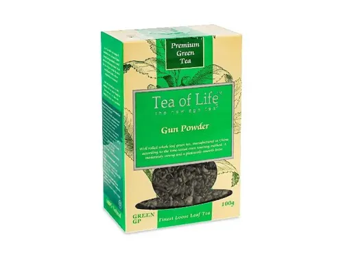 Чай зелений Tea of Life Green GP, байховий, крупнолистовий, 100г