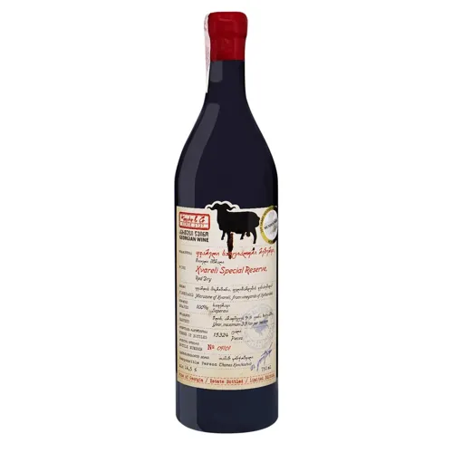 Вино Koncho&Co Kvareli Special Reserve червоне сухе 14,5% 0,75л