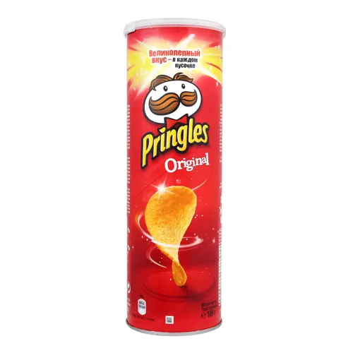 Чіпси картопляні «Original Pringles» тубус 165г