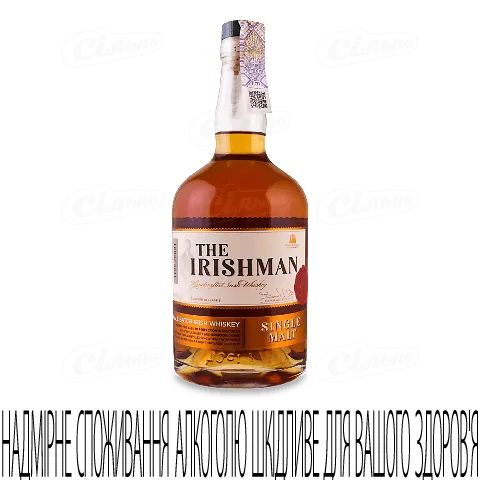 Віскі The Irishman Single Malt, 0,7л