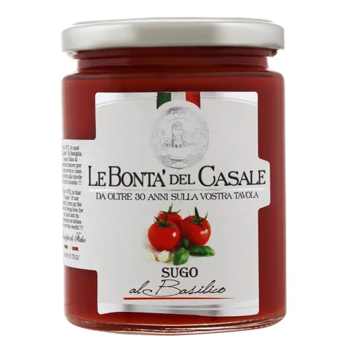Соус томатний з базиліком Le Bonta` del Casale 290г