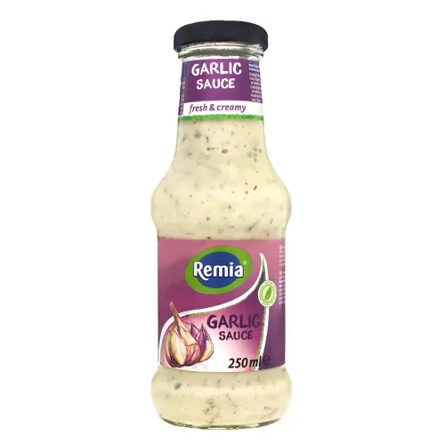 Соус Garlic Remia в пластиковій упаковці 250 мл