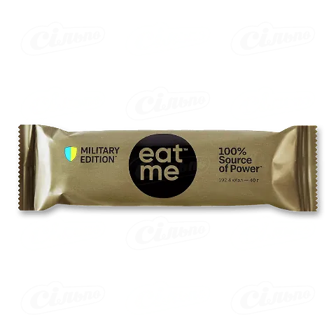 Батончик Eat Me солона карамель-арахіс-кунжут, 40г