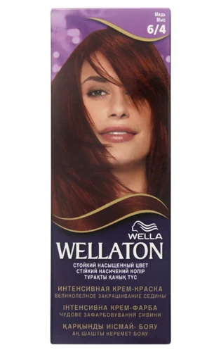Крем-фарба Для Волосся Wellaton Мідь №6/4 В/ґ, 100 мл
